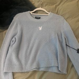 Playboy Baby Blue Sweater
